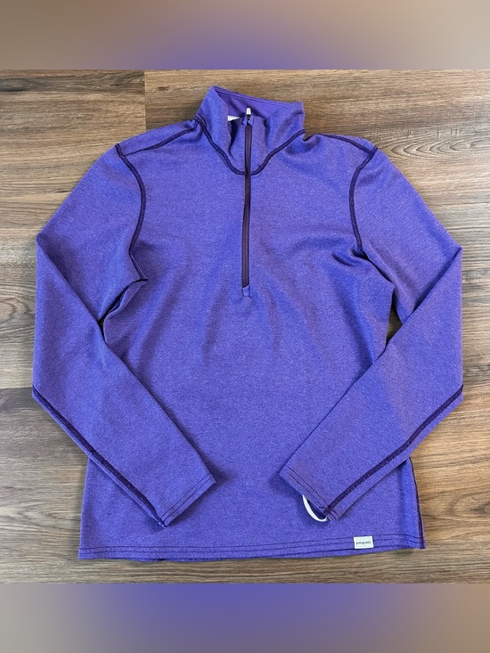 Patagonia Tops - Patagonia 1/4 Zip Pullover Capilene 3 Midweight Polartec Women Small Purple GORP